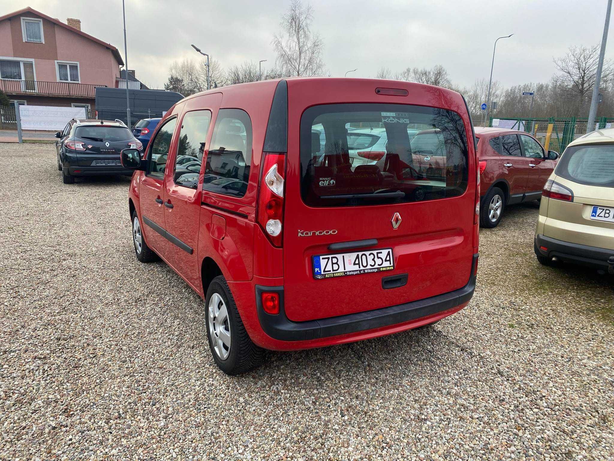 Renault Kangoo 1,6 Benzyna 2011r ładny zadbany samochód