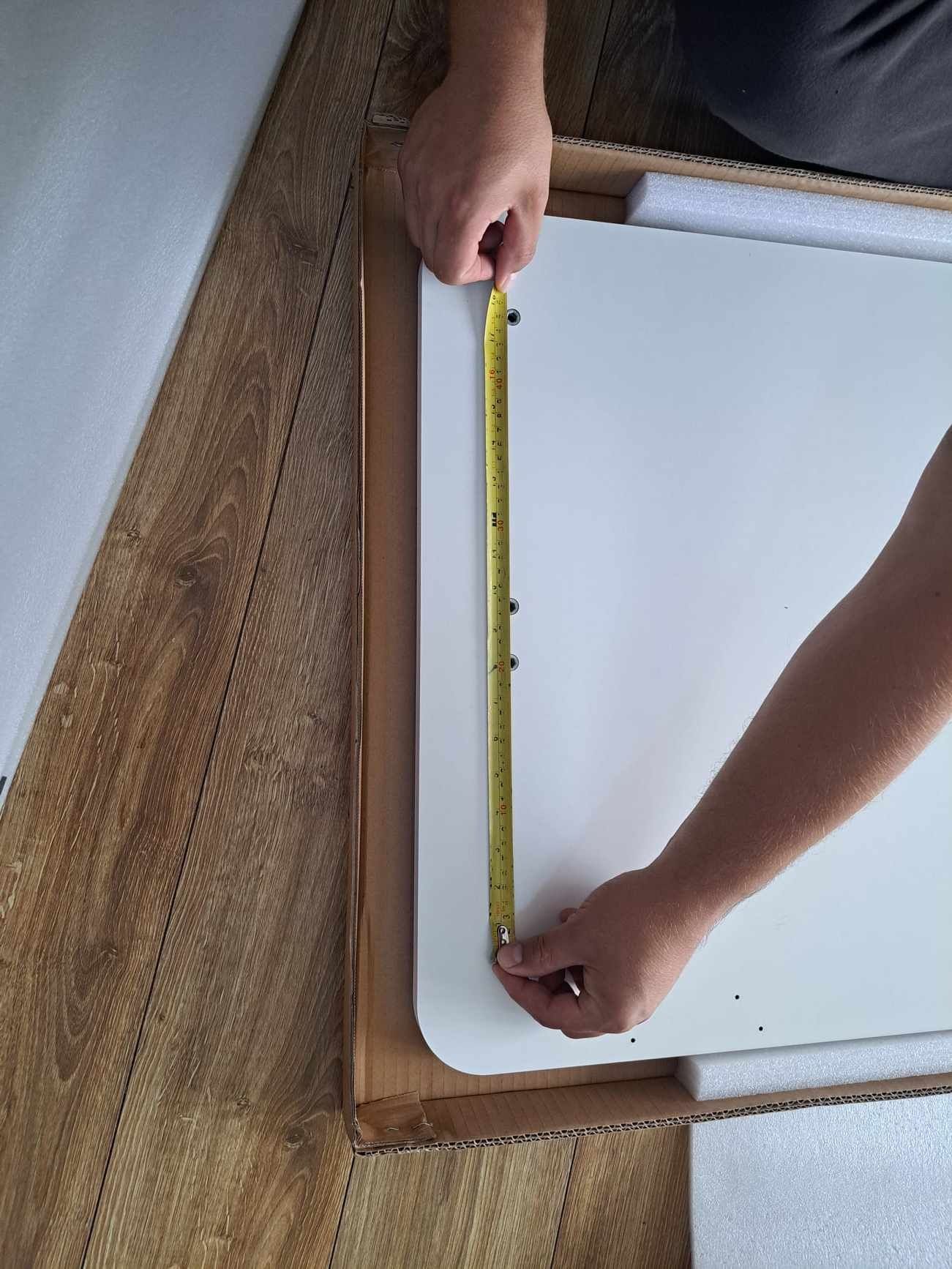 Blat z MDF antypoślizgowy do biurka  elektrycznego 120x60x1,8