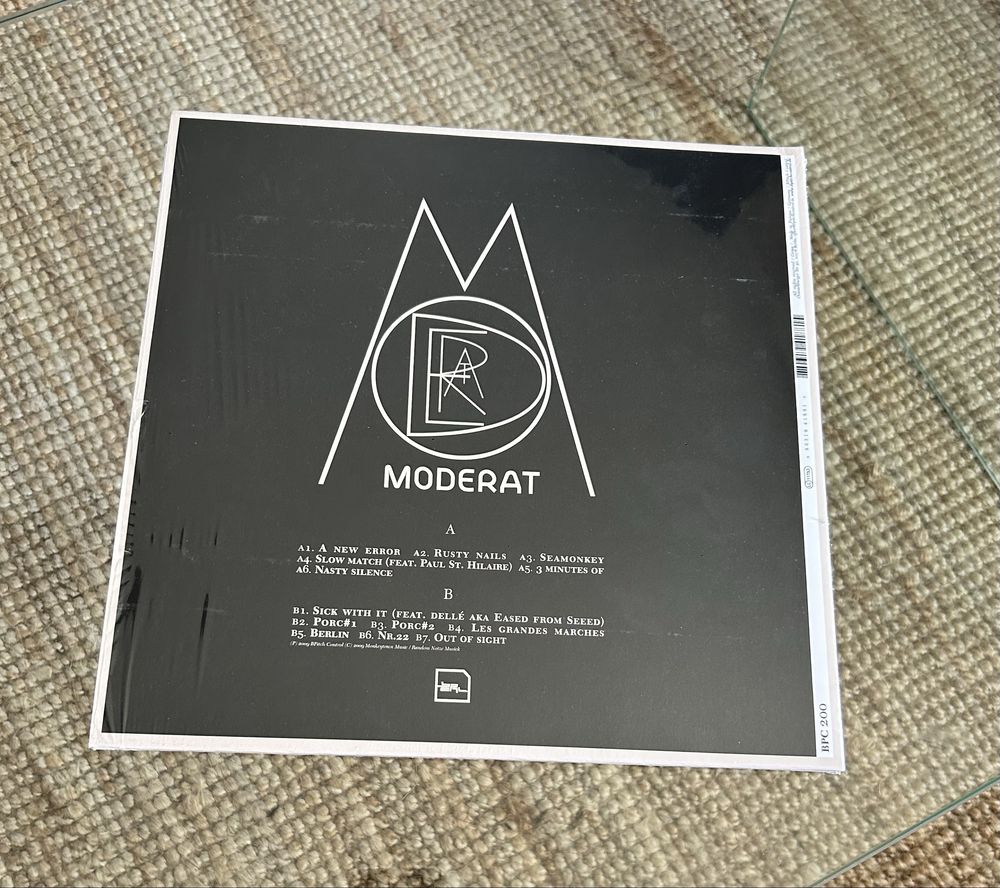 Vinil LP Moderat, Album MODERAT I, Novo