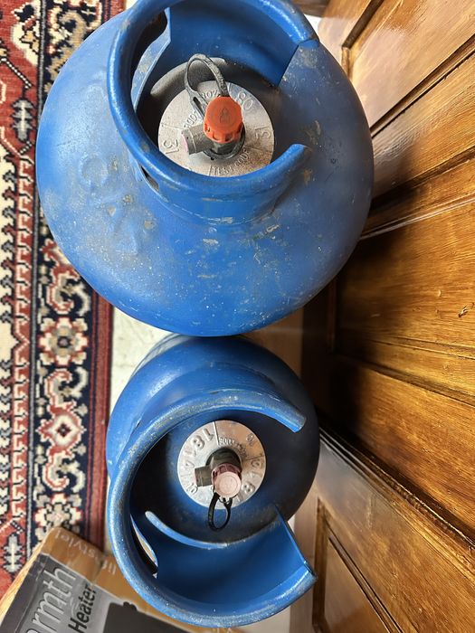 Обігрівач на газу / 2 балони / перехідних для заправки балонів