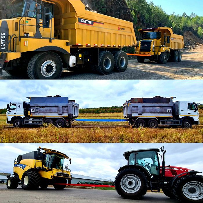 Буксирувальні троси до 200т для Авто Фури Трактора Комбайна Танка