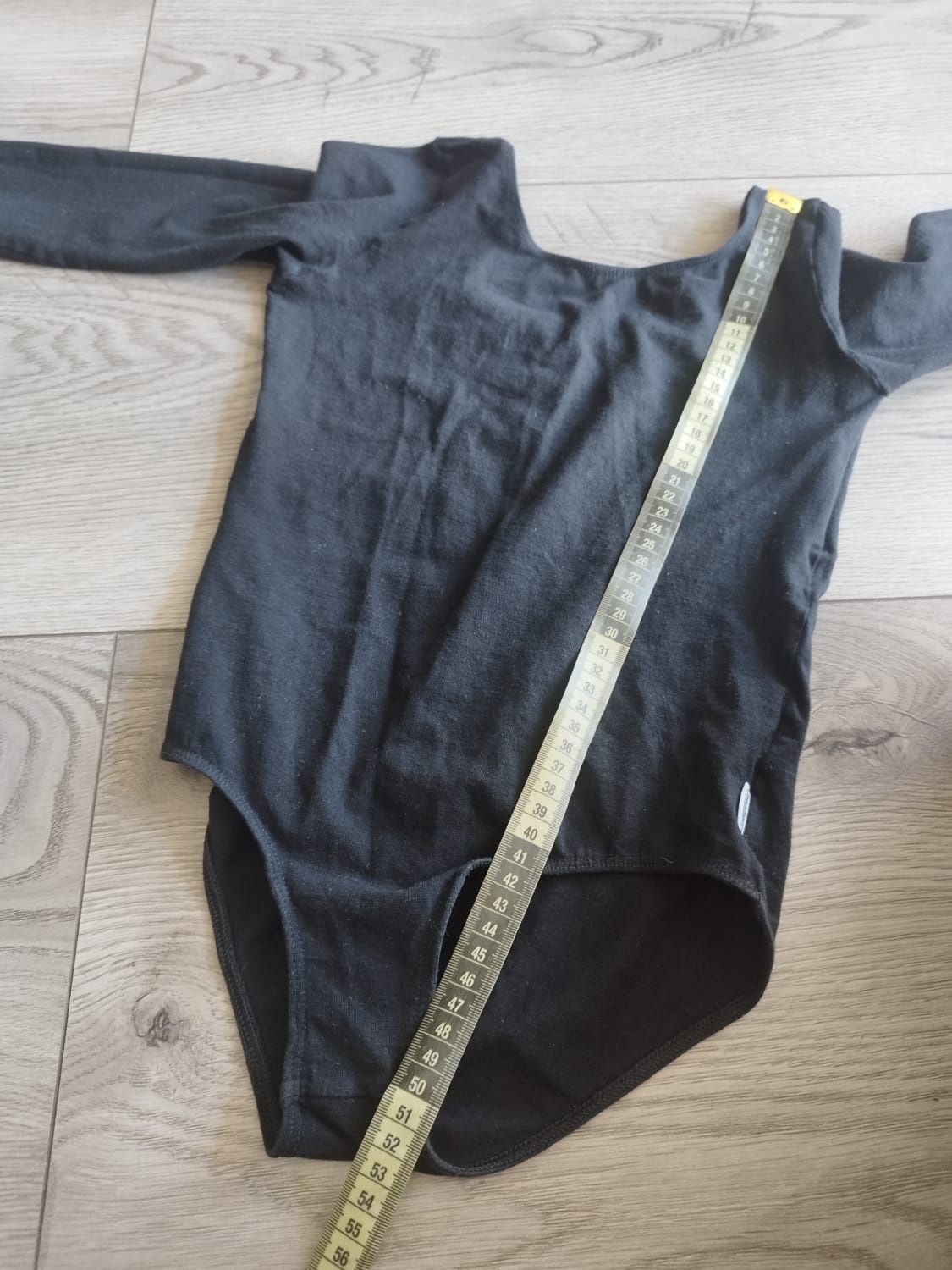 Czarne body balet itd dla dziewczynki 128 134