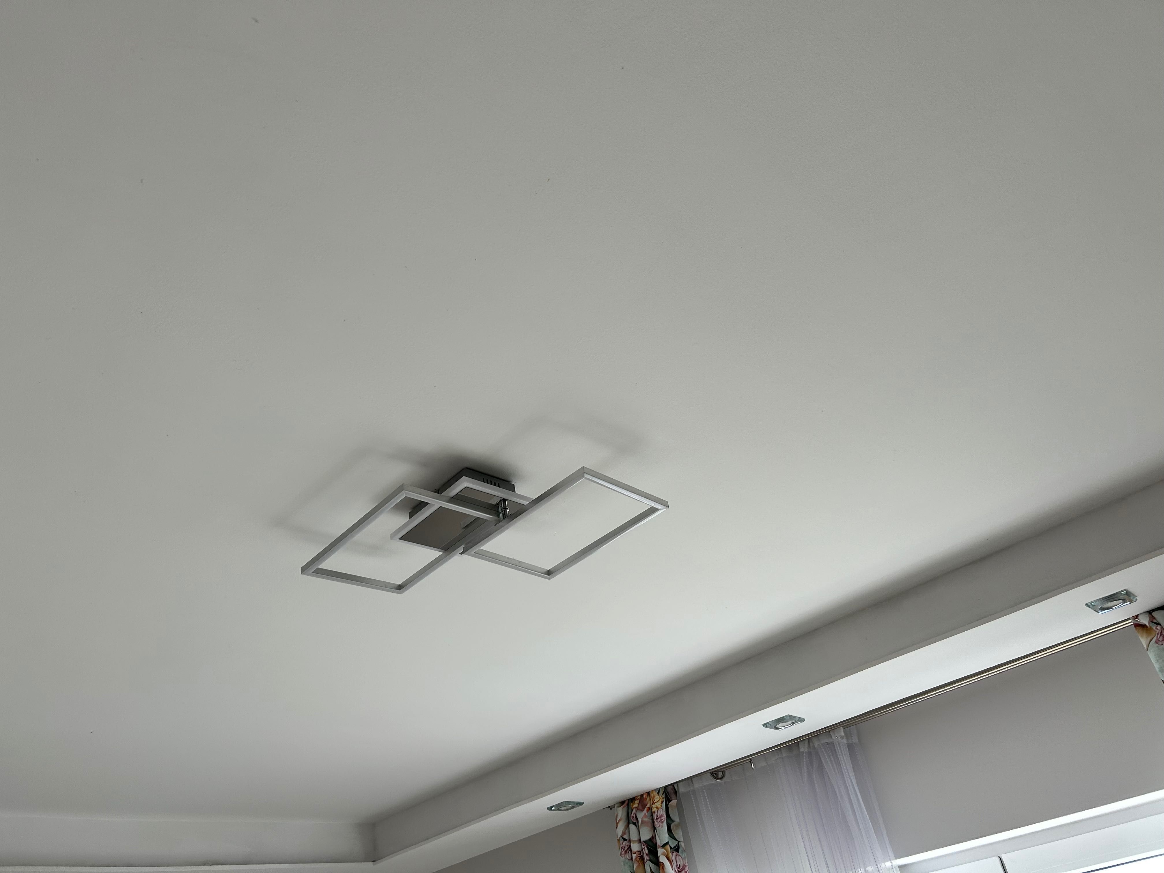 2x plafon led z pilotem