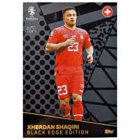 Karta Topps Euro 2024 Germany Xherdan Shaqiri Be 9 Black Edge Edition