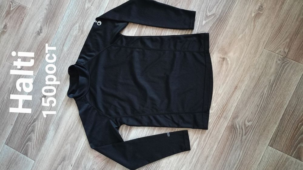 Термокофты 146- 152, М,  термобелье Crane Зеленое  146, футболка