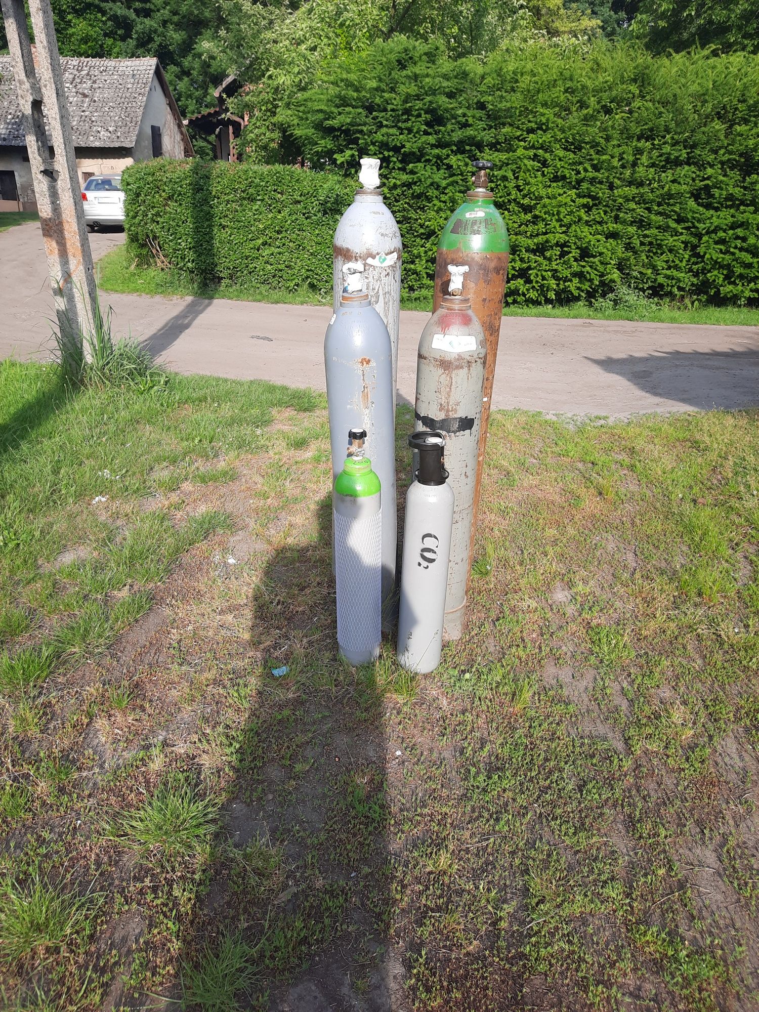 Butla butle AR Argon, ar co2 Azot co2  mix t8 t27 t40 Argon t30 230bar