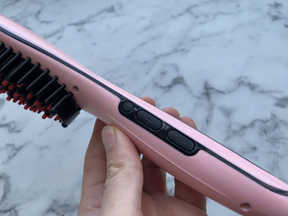 Розчіска електрична вирівнювач випрямляч для волосся HQT-906