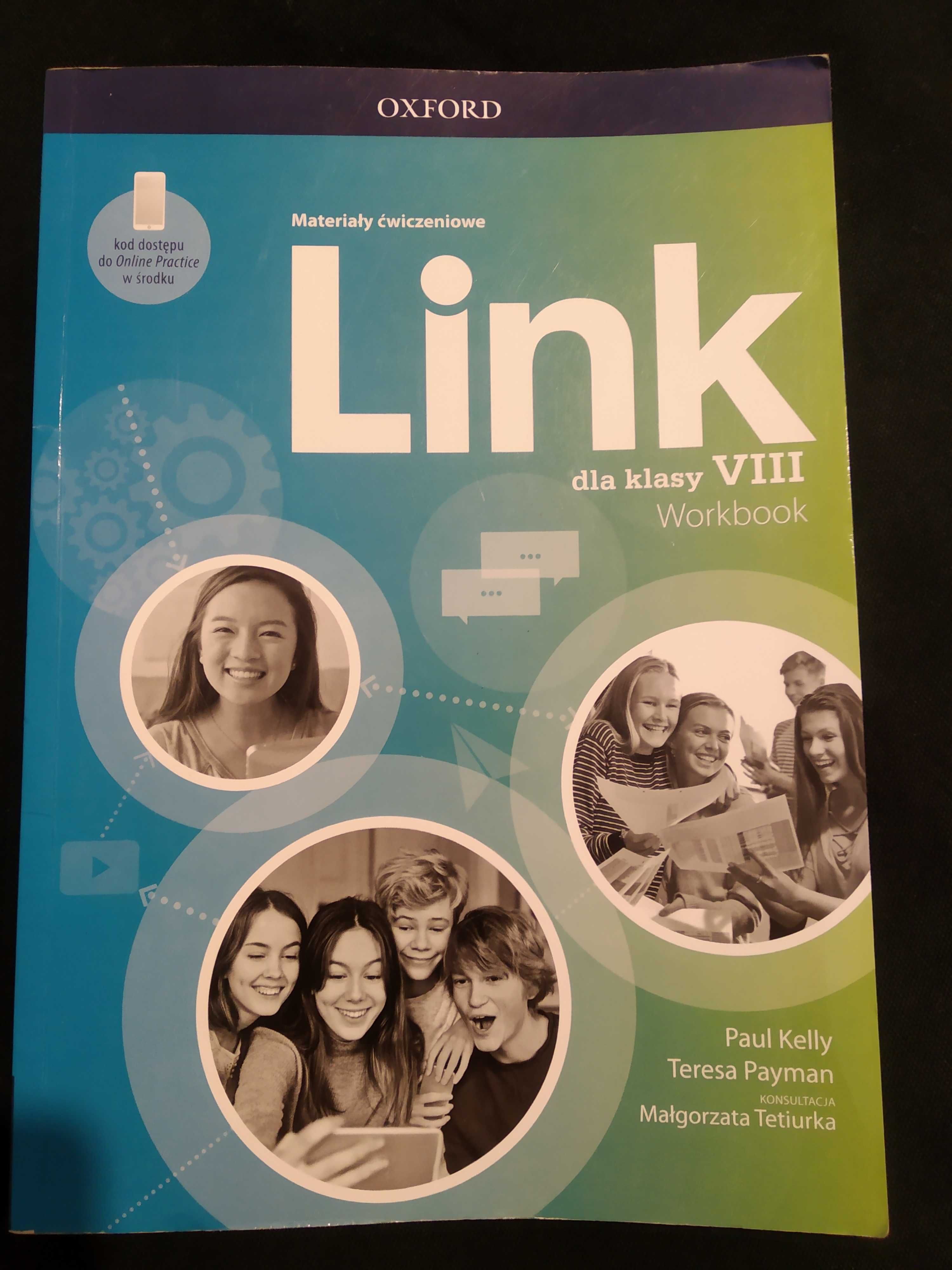 Link workbook dla klasy VIII materiały ćwiczeniowe egzamin