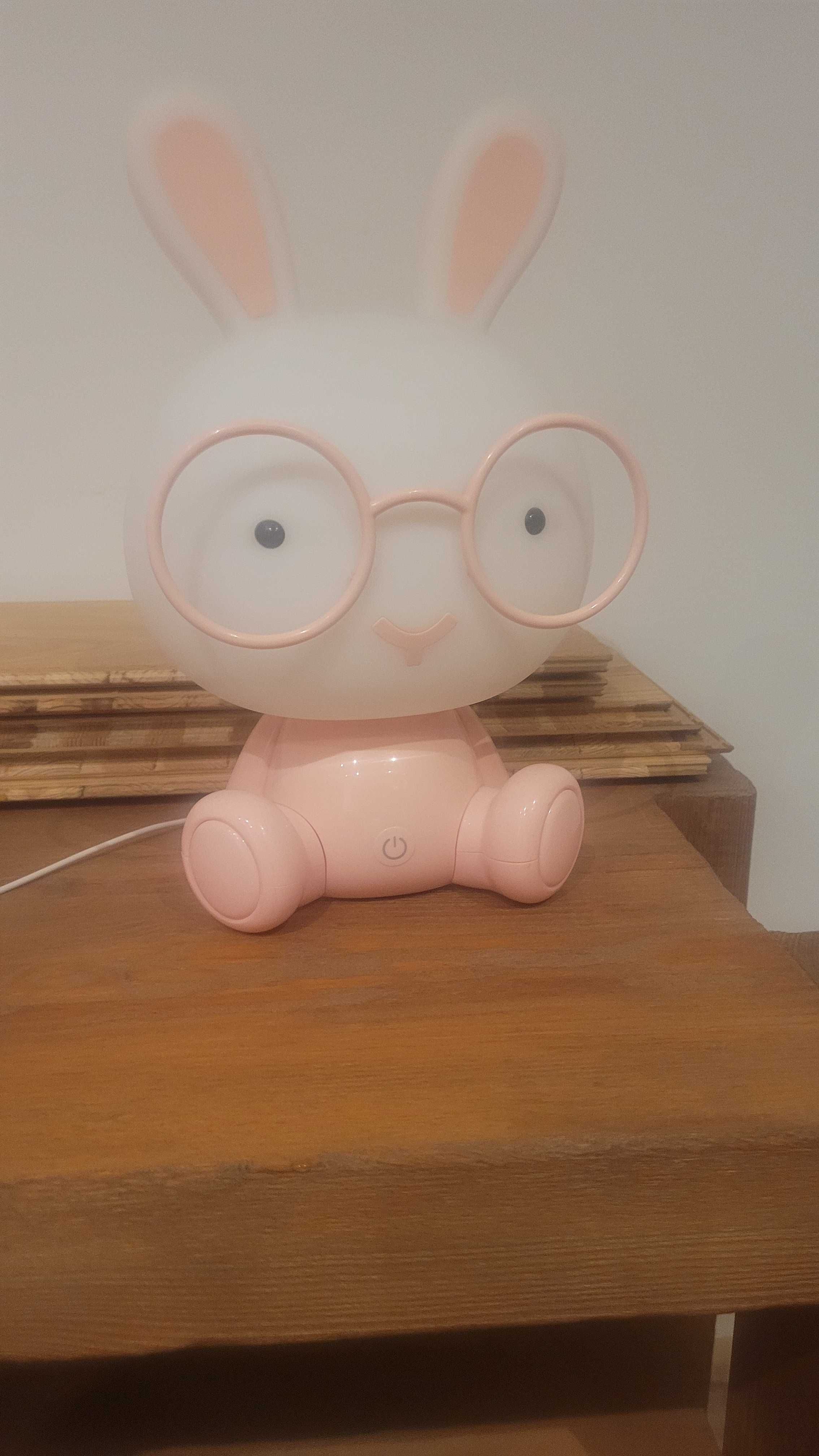 Lampka nocna led królik