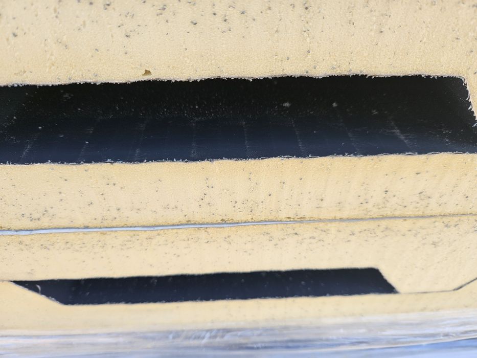 Plyta warstwowa dachowa dach  nowa 40mm 1 gat