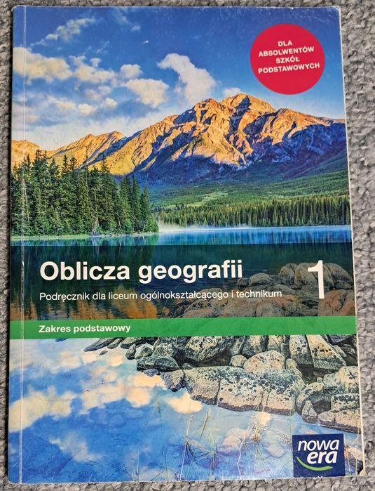 Oblicza geografii 1 zakr. Podstawowy