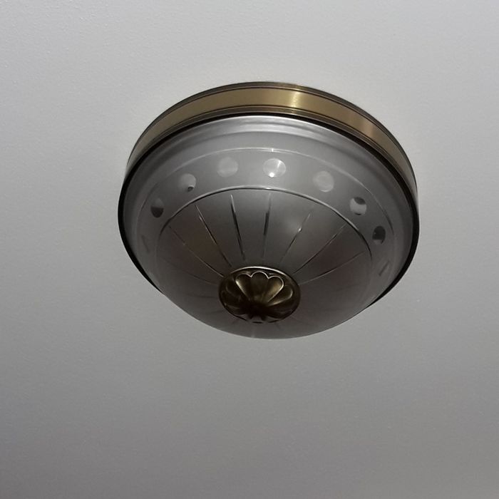 Lampa   wisząca mosiezna