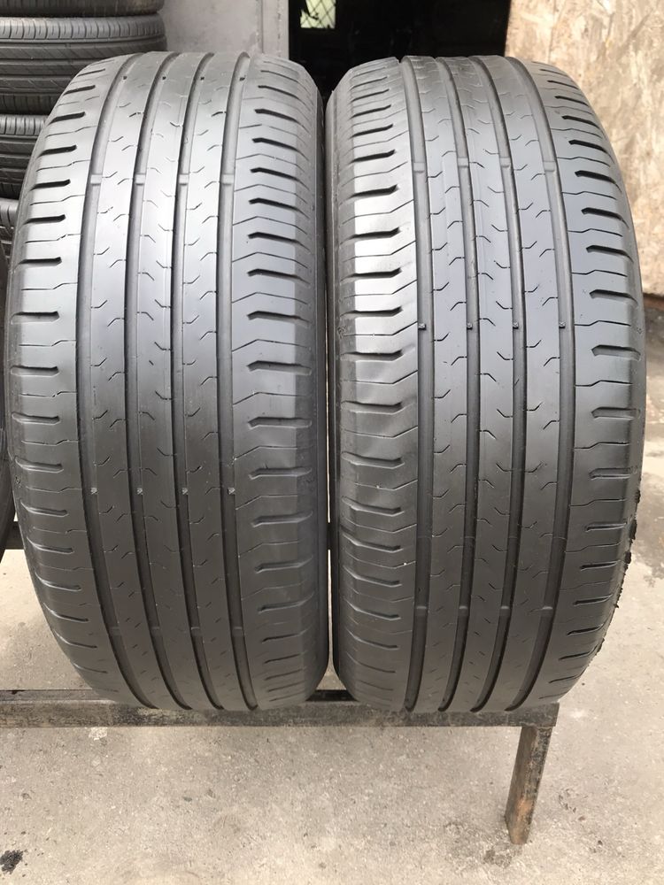Шини 215/55/17 Continental ContiEcoContact 5 літо 2шт