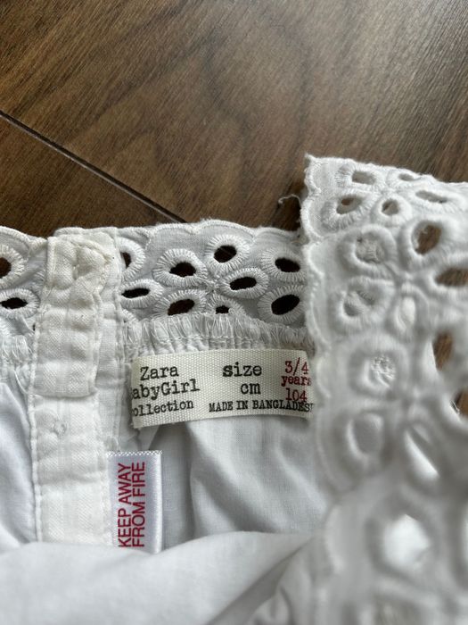 Sukienka haftowana Zara 3-4 lata