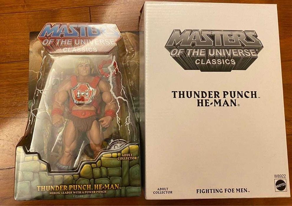 Figura Mattel Masters of The Universe Classics Thunder Punch He-man