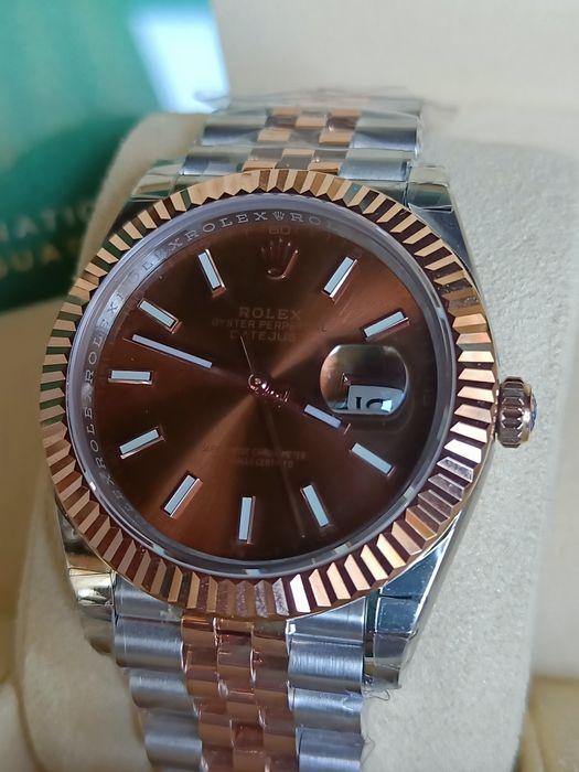 Rolex Datejust chocolate