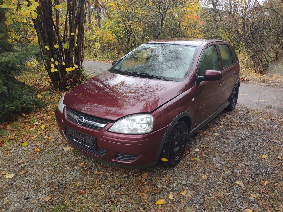 Opel Corsa C 5D lift 1.2 benzyna Maska Błotniki Zderzak Czesci