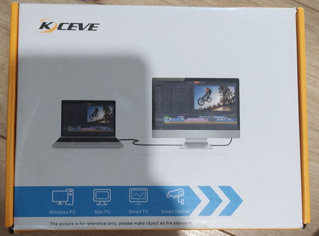 Kontroler KVM KCEVE KVM202DH, 2 PC, 4xUSB 3.0, 2 porty 4K60 Hz