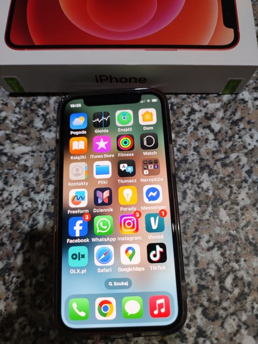 Telefon Apple iPhone 12 Red.