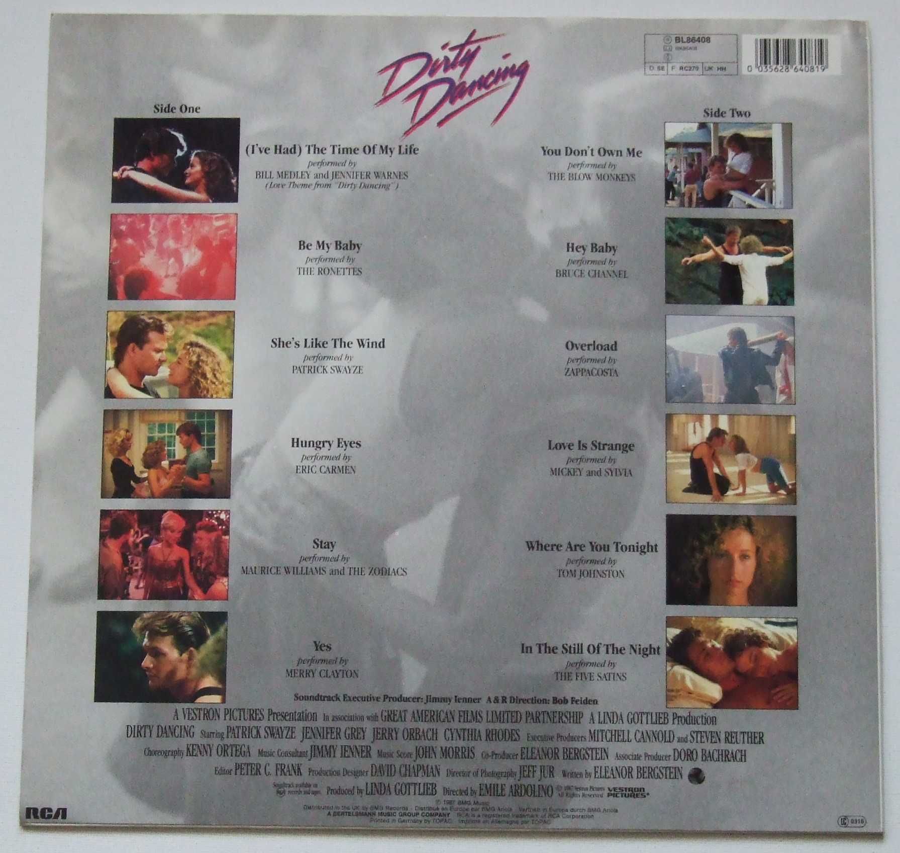 Dirty Dancing (Original Soundtrack From The Vestron Motion Picture)