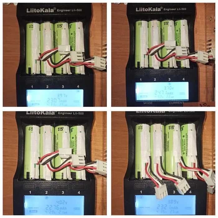 (НОВІ ТА Б/У) 3200-2300mAh 10A Panasonic акумулятори 18650