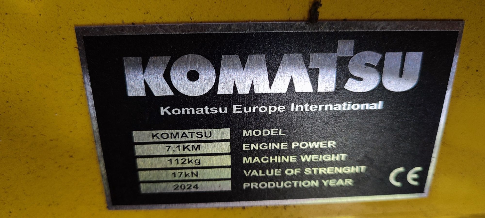 Zageszczarka KOMATSU CSS 447