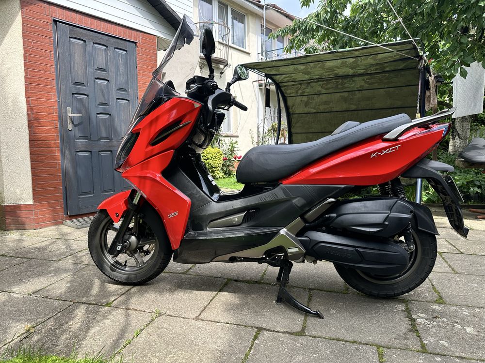 Kymco K-XCT 125 Downtown ABS czerwony plus gratisy