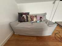Sofa com ou sem  almofadas
