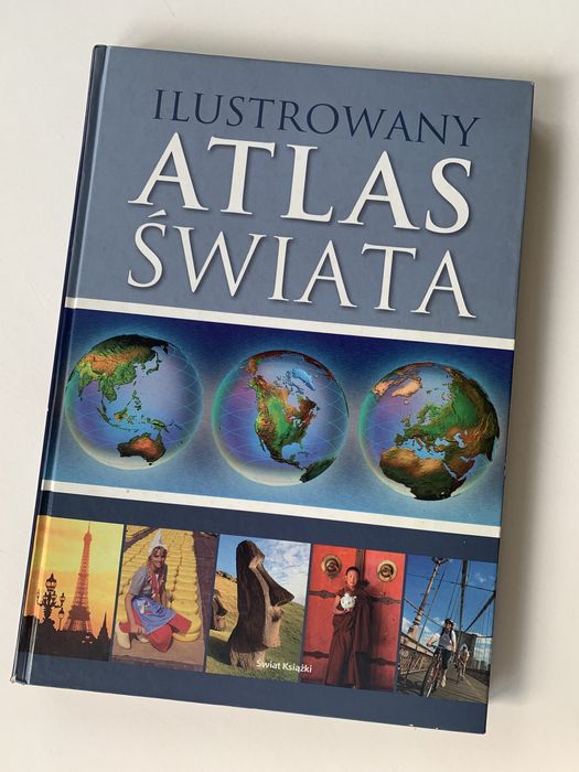 Ilustrowany atlas świata Sztywna okładka