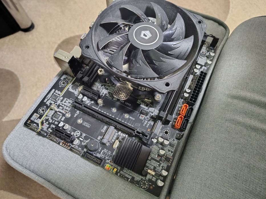 Комплект материнка процессор кулер