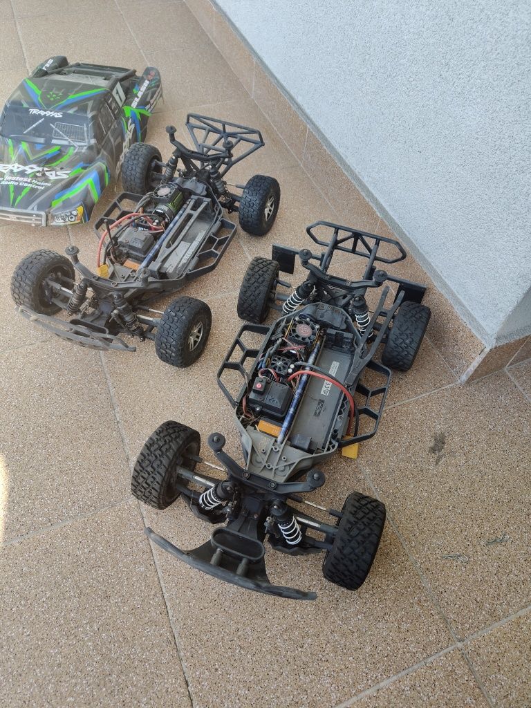 model rc traxxas slash 4x4 lcg 1:10 ezrun max10 sct 3200kv savox