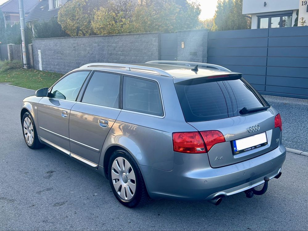 Audi a4 S-line*3.2benzyna Quattro*255ps*navi*xenon*czysta i zadbana*