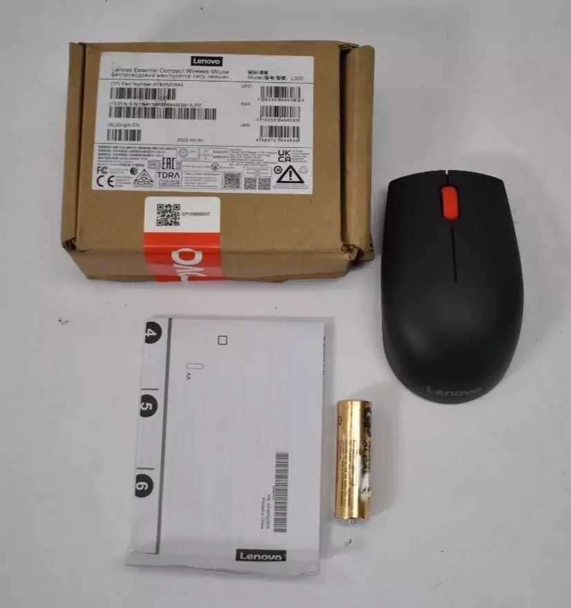 Миша (мышка) бездротова Lenovo Essential Compact Wireless Mouse L300