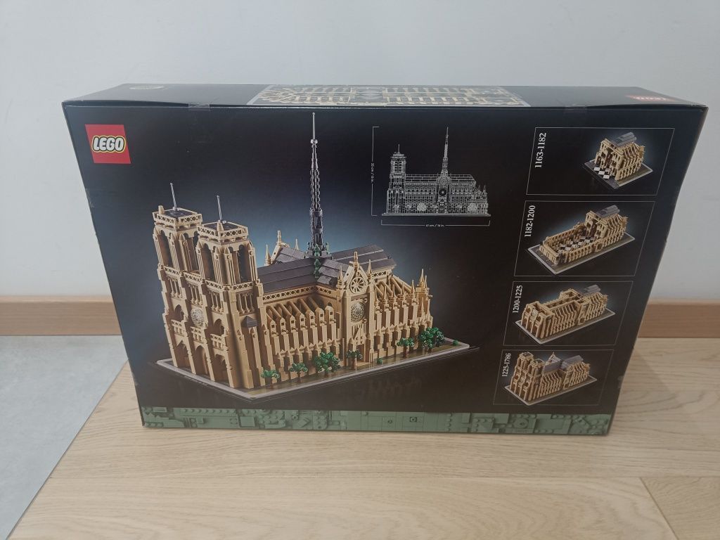 LEGO 21061 Katedra Notre Dame Architecture nowy