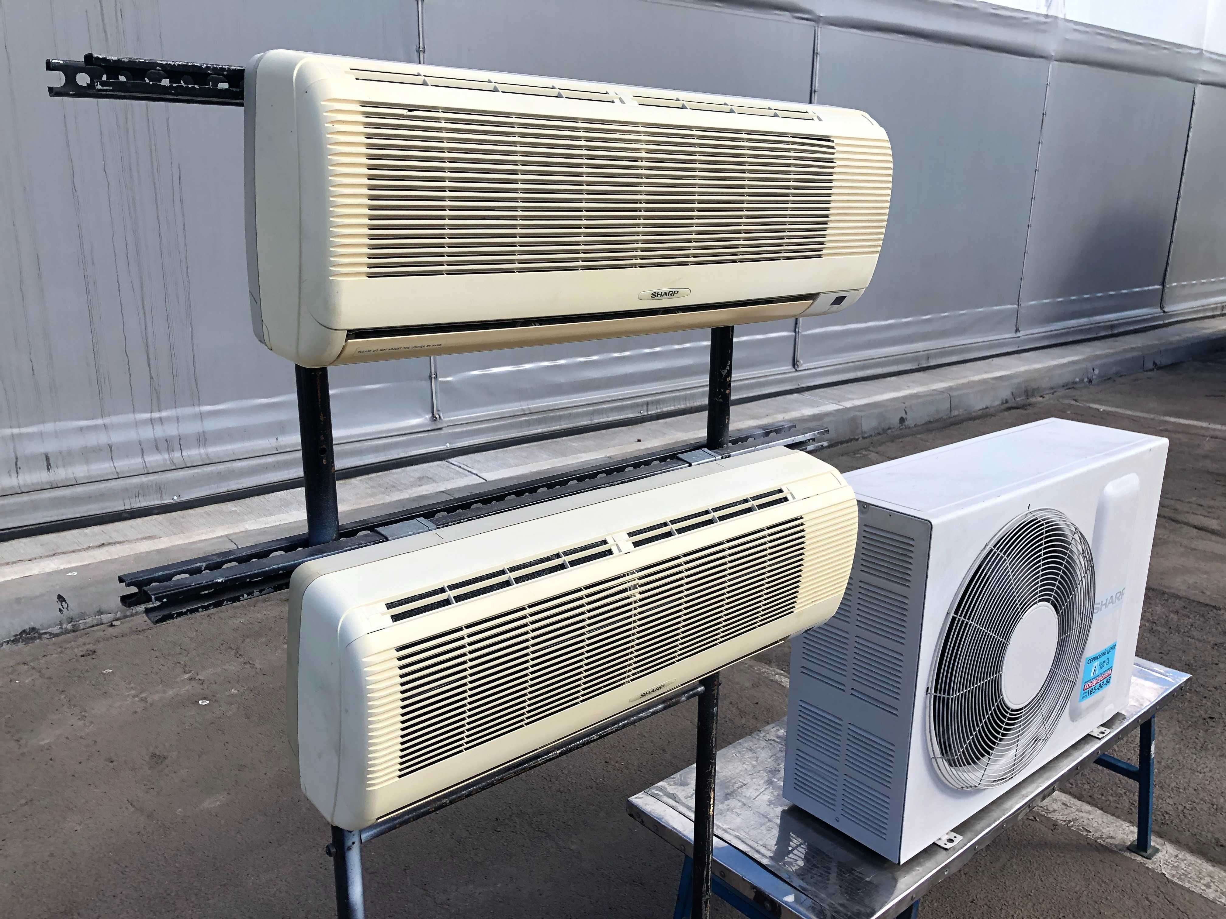 Кондиционер Sharp multi AY-M09AE/AE-M18AE б/у на два блока до 50 м2