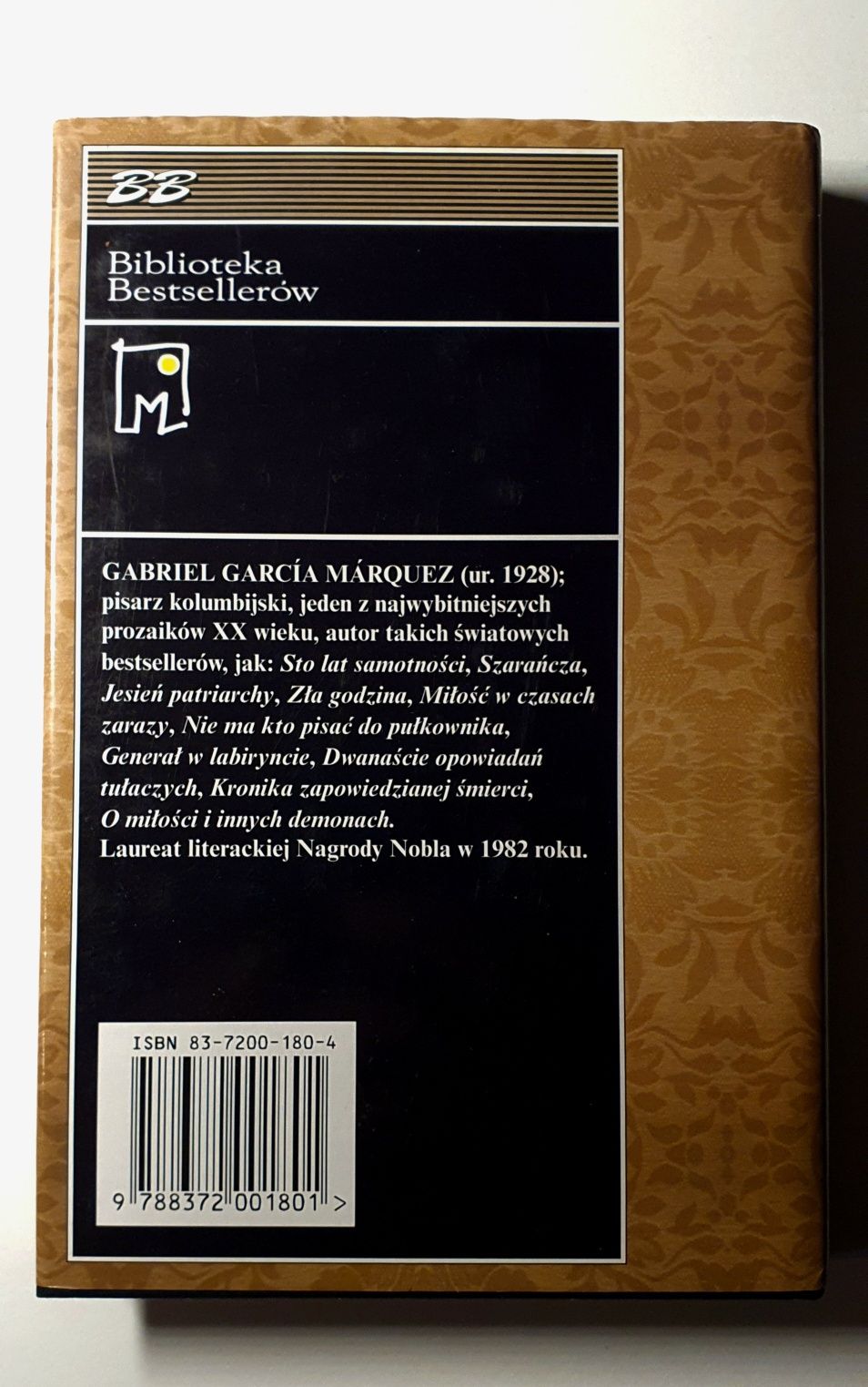 Gabriel Garcia Marquez Generał w labiryncie Biblioteka Bestsellerów BB