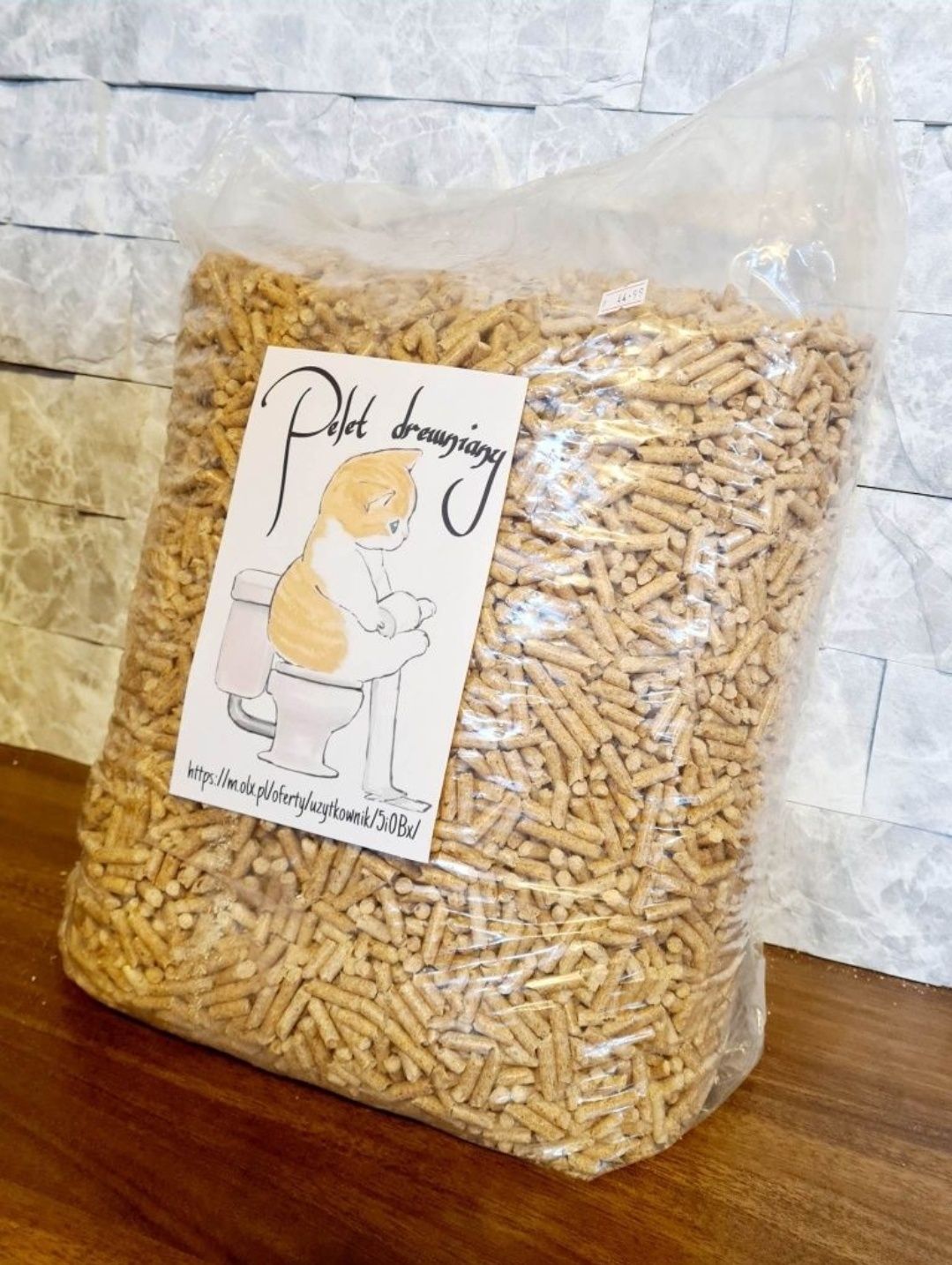 5 kg peletu pellet drewniany żwirek dla zwierząt