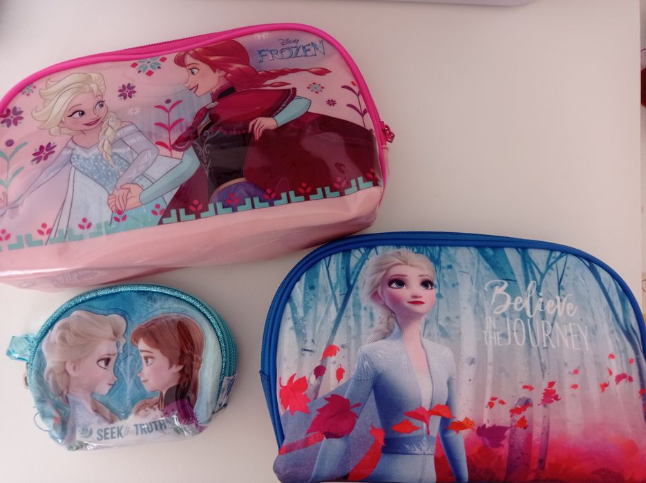 Conjunto de bolsas da Frozen