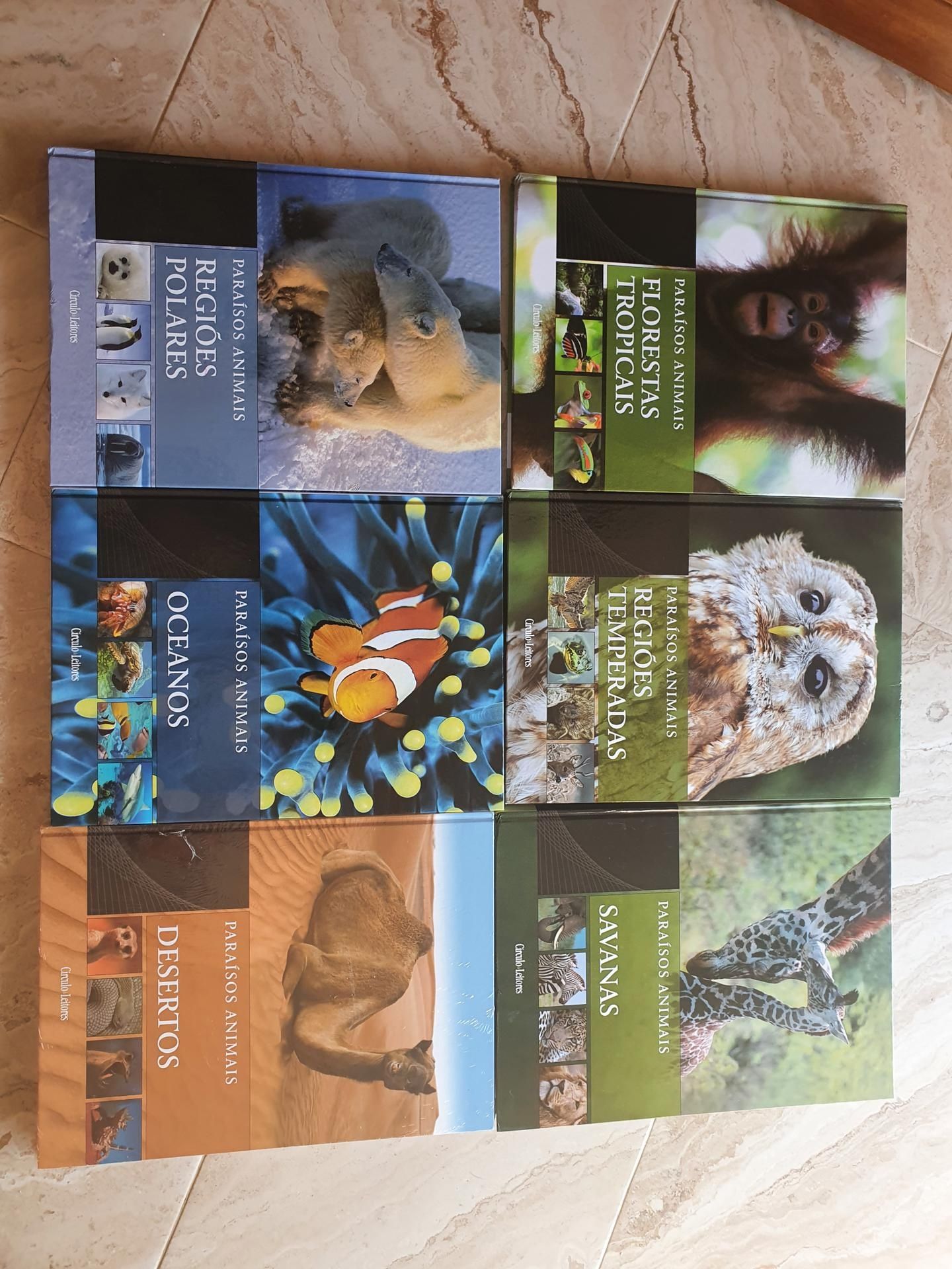 Coleção Livros Paraíso de Animais