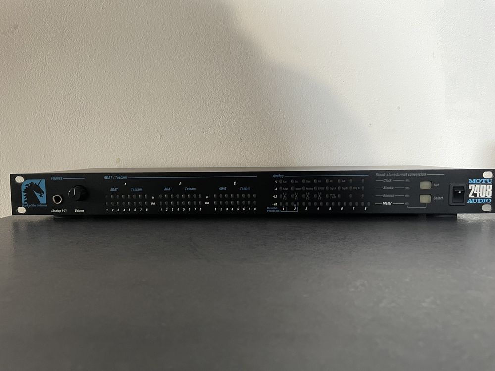 Interfejs 24 kanałowy do montażu  MOTU 2408 MK1