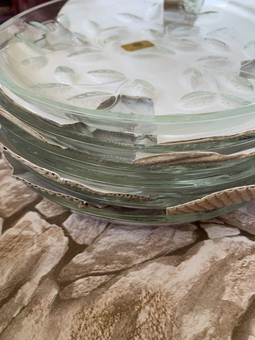 Talerzyki 6 szt perskie Irańskie Isfahan Glass