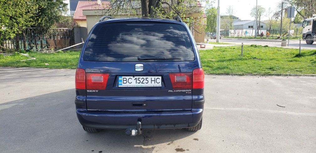 Seat Alhambra 1.9 tdi sharan 7 місць рестайлінг