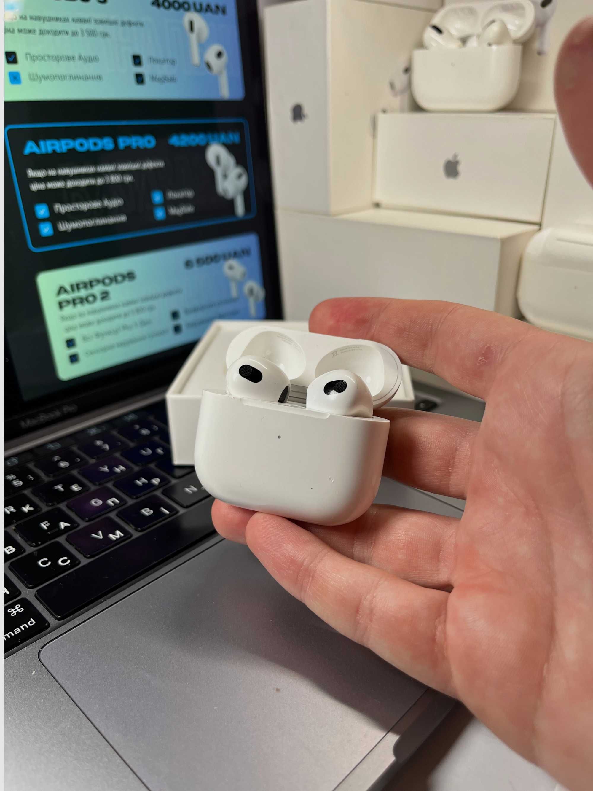 AirPods 3 with MagSafe Case (Lightning) (A2565) Магазин AirShop