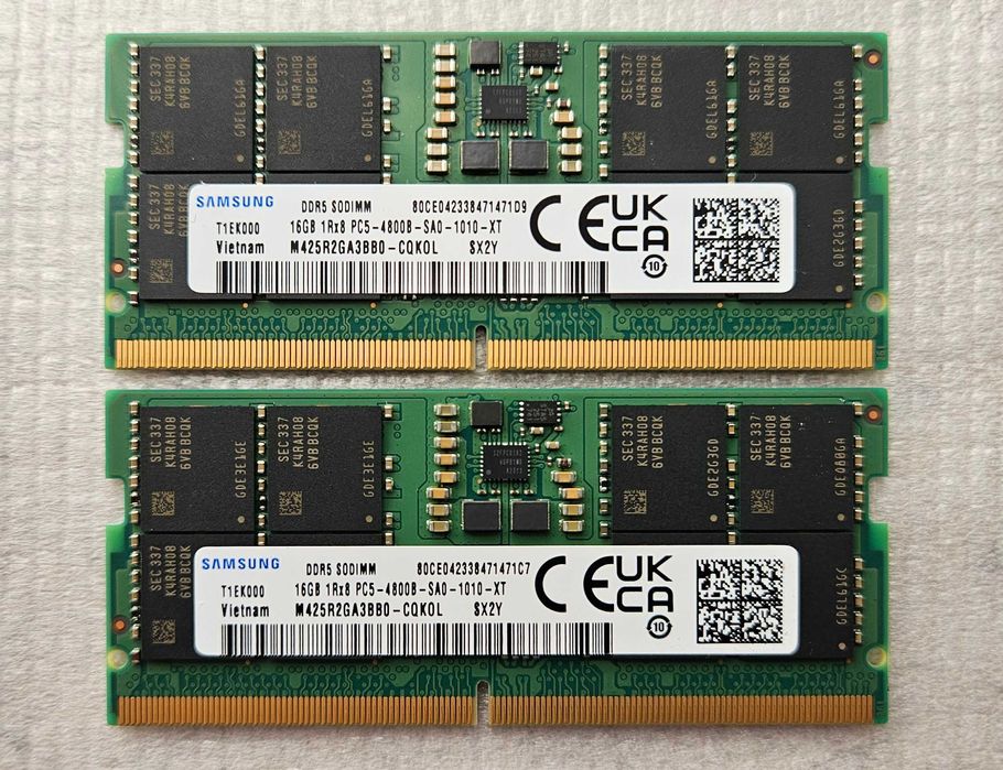 Pamięć RAM 32GB DDR5 4800Mhz 2x16GB Dual Samsung M425R2GA3BB0-CQK