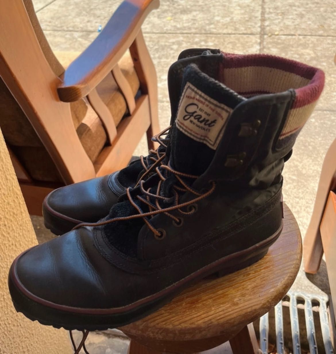 Botas Gant 40 mas também dão 39