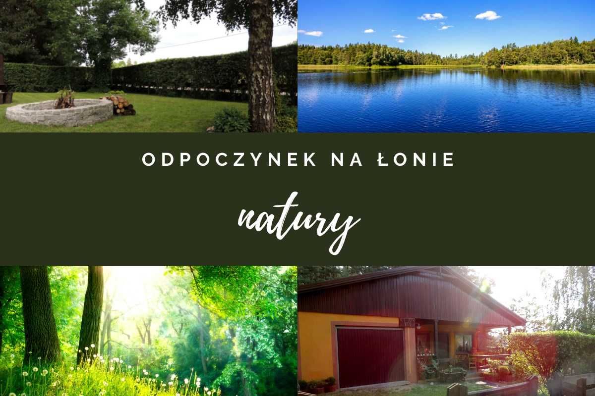 Warmia-Mazury Dom nad jeziorem Dadaj Wypoczynek noclegi wczasy wakacje