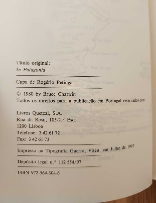 Na Patagónia - Bruce Chatwin (portes incluídos)