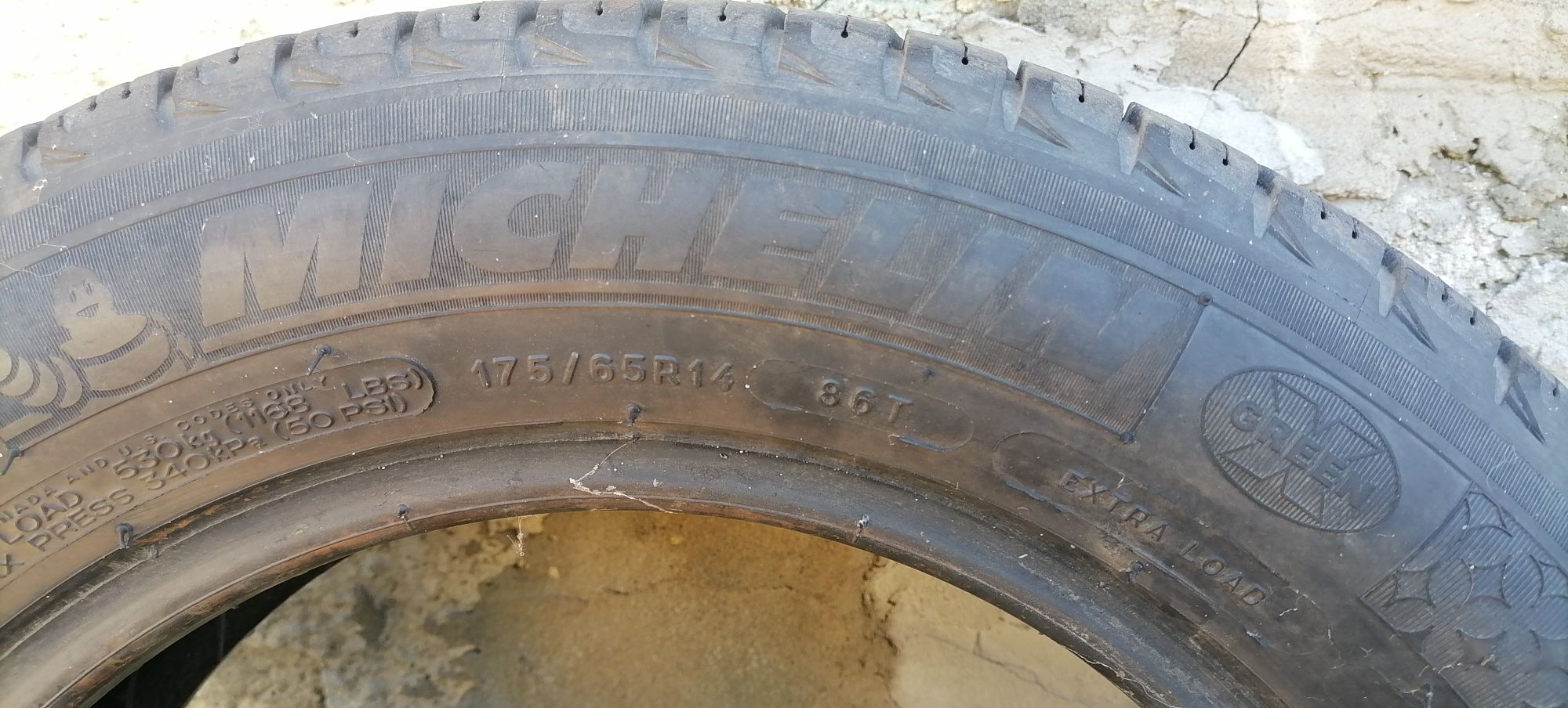 175/65/R14 Зима Michelin Одно колесо