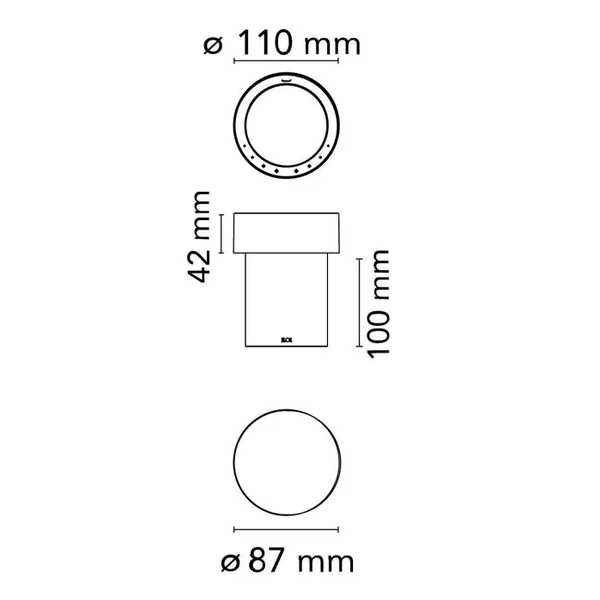 Candeeiro de mesa LAST ORDER CLEAR da Flos (Original e Novo)