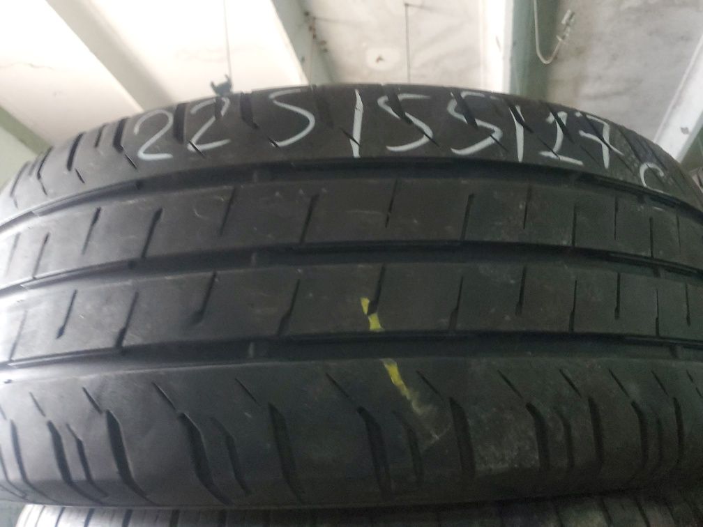 225/55 R17С Continental 10шт Опт Лето БУ  Шины Резина из Германии